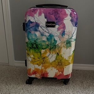 Bebe Multicolor Floral Suitcase